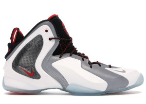 Nike Lil Penny Posite Chilling Red White/Reflective Silver-Black-Chilling Red (630999-100)