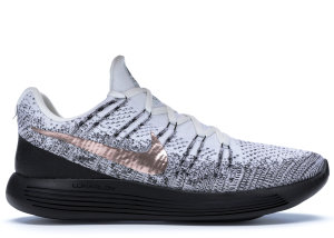 Nike  Lunar Epic Low Flyknit 2 Explorer White/Metallic Red Bronze-Black (904742-100)