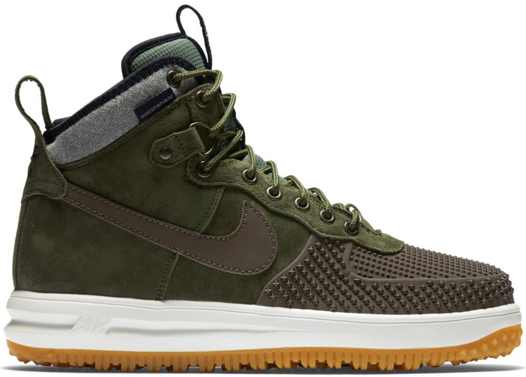 Nike Lunar Force 1 Duckboot Baroque Brown Army Olive Baroque Brown/Black-Sail-Army Olive (805899-200)