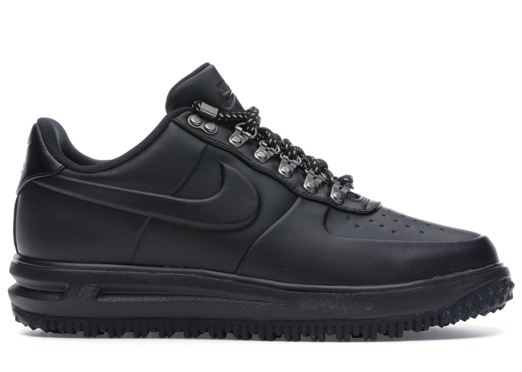 Nike Lunar Force 1 Duckboot Low Black Black/Black-Black (AA1125-001)