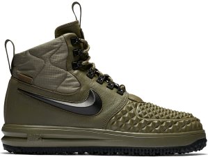 Nike  Lunar Force 1 Duckboot Medium Olive Medium Olive/Black-Wolf Grey (916682-202)