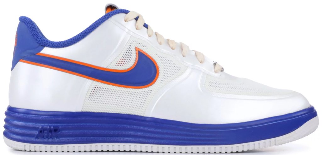 Nike Lunar Force 1 Fuse Bearbrick White/College Blue-Gold Post (573980-104)