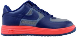 Nike  Lunar Force 1 Fuse Lthr Royal Blue/Neon Orange Royal Blue/Neon Orange (599839-001)