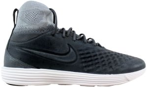 Nike Lunar Magista II 2 Flyknit Dark Grey/Dark Grey-Wolf Grey Dark Grey/Dark Grey-Wolf Grey (852614-002)