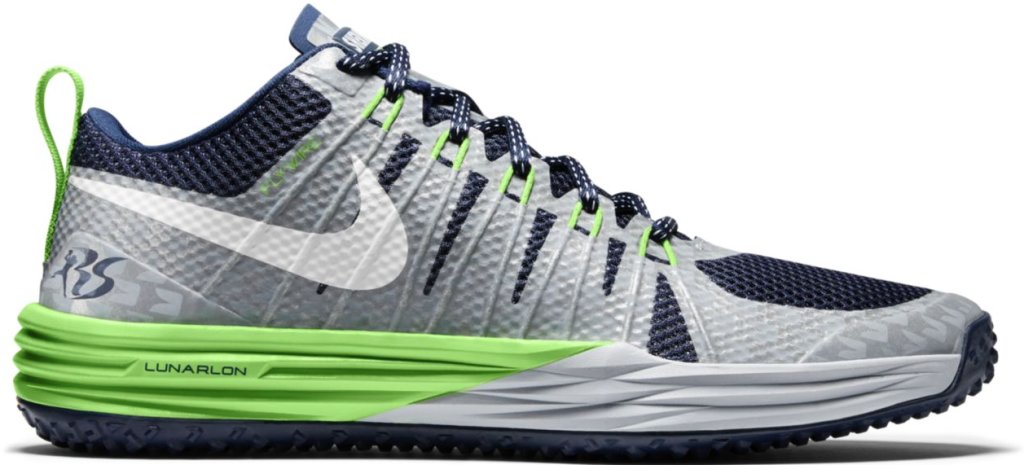 Nike Lunar TR1 Richard Sherman College Navy/White-Action Green-Wolf Grey (654283-401)