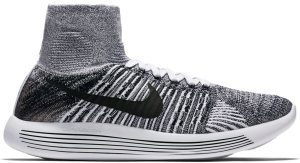 Nike  Lunarepic Flyknit Oreo White/Black (818676-101)