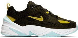 Nike M2k Tekno Twill Denim (W) Black/Teal Tint-White-Bright Citron (BV0970-001)