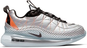 Nike  MX 720 818 Metallic Silver Total Orange Metallic Silver/Total Orange-Anthracite-Black (BQ5972-001)