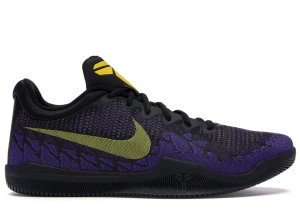 Nike  Mamba Rage Lakers Away Black/Court Purple-Tour Yellow (908972-024)