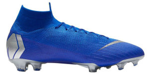 Nike  Mercurial Superfly 6 Elite FG Racer Blue Racer Blue/Black-Metallic Silver-Volt (AH7365-400)