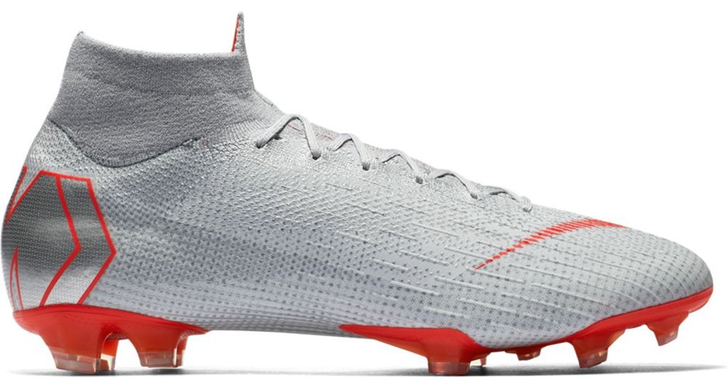 Nike Mercurial Superfly 6 Elite FG Wolf Grey Light Crimson Wolf Grey/Pure Platinum-Metallic Silver-Light Crimson (AH7365-060)