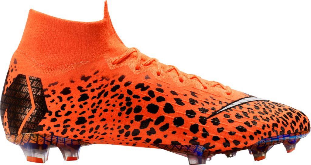 Nike Mercurial Superfly Kim Jones Total Orange/Black-White (AR6073-807)