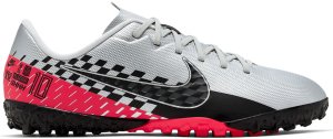 Nike  Mercurial Vapor 13 Academy TF Neymar Jr (GS) Chrome/Red Orbit-Platinum Tint-Black (AT8144-006)