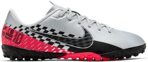 Nike Mercurial Vapor 13 Academy TF Neymar Jr (GS) Chrome/Red Orbit-Platinum Tint-Black (AT8144-006)