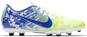 Nike Mercurial Vapor 13 Club Neymar Jr MG Jogo Prismatico White/Volt-Black-Racer Blue (AT7967-104)