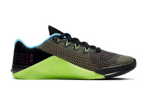 Nike  Metcon 5 AMP Black (W) Black/Green Strike-Blue Fury-Fire Pink (CD3398-063)