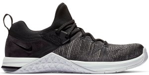 Nike  Metcon Flyknit 3 Black Matte Silver (W) Black/Black-White-Matte Silver (AR5623-001)