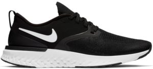 Nike  Odyssey React 2 Flyknit Black White (W) Black/White (AH1016-010)