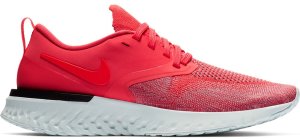 Nike  Odyssey React 2 Flyknit Ember Glow (W) Ember Glow/Red Orbit-Plum Dust-Barely Grey-Black (AH1016-800)