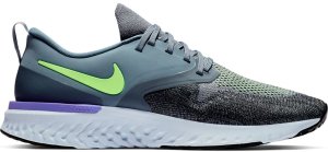 Nike  Odyssey React 2 Flyknit Hydrogen Blue Lime Blast Hydrogen Blue/Sapphire-Black-Half Blue-Lime Blast-Leche Blue (AH1015-401)