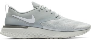 Nike  Odyssey React 2 Flyknit Wolf Grey White Wolf Grey/White-Pure Platinum-Light Armory Blue (AH1015-001)