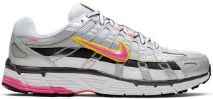 Nike P-6000 Laser Fuchsia (W) White/Laser Fuchsia-Metallic Platinum (BV1021-100)