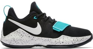 Nike  PG 1 Black Light Aqua (GS) Black/Light Aqua-Light Bone (880304-002)