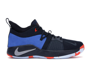 Nike PG 2 Home (GS) Dark Obsidian/Navy-Kinetic Green (943820-400)