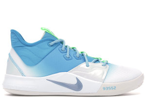 Nike  PG 3 Lure Platinum Tint/Platinum Tint-Light Current Blue-Lime Blast (AO2607-005)