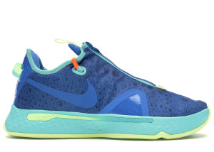 Nike PG 4 Gatorade 2K Gamer Exclusive Blue Lagoon/Barely Volt-Total Orange-Blue Lagoon (CZ6202-400)