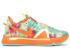 Nike  PG 4 Gatorade All-Star (2020) Barely Volt/Volt-Photo Blue-Total Orange (CD5078-700/CD5086-700)