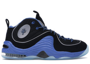 Nike Air Penny II Varsity Royal Black/Varsity Blue-Metallic Silver (333886-005)