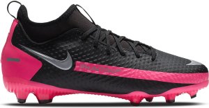 Nike  Phantom GT Academy DF MG Black Pink Blast (Kids) Black/Pink Blast-Metallic Silver (CW6694-006)