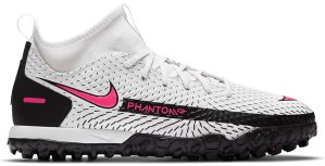 Nike  Phantom GT Academy DF TF White Black Pink Blast (Kids) White/Black-Pink Blast (CW6695-160)