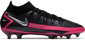 Nike  Phantom GT Elite DF FG Black Pink Blast Black/Pink Blast-Metallic Silver (CW6589-006)