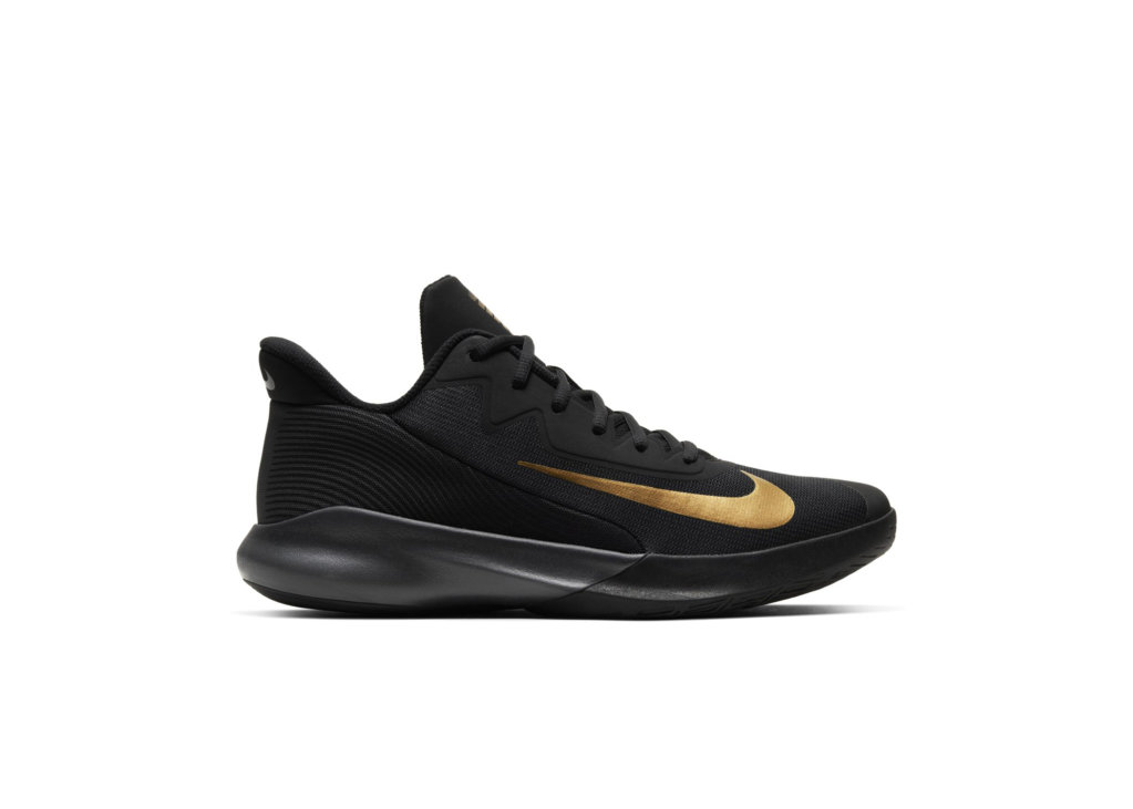 Nike Precision 4 Black (W) Black/Dark Smoke Grey/Metallic Gold (CK1069-002)