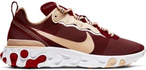 Nike React Element 55 FSU Team Maroon/White-Team Gold (CK4838-600)