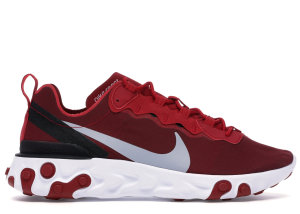 Nike React Element 55 Gym Red Gym Red/Wolf Grey-White-Black (BQ6166-601)