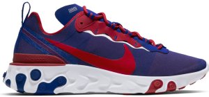 Nike  React Element 55 New York Giants Rush Blue/White-Gym Red (CK4876-400)