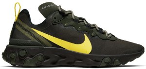 Nike React Element 55 Oregon Sequoia/Black-Medium Olive-Yellow Strike (CK4797-300)