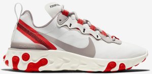 Nike  React Element 55 Sail Phantom University Red (W) Sail/Phantom-University Red (BQ2728-010)