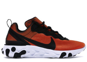 Nike React Element 55 PRM Sunrise Black/Black-Tour Yellow-White (BQ9241-001)