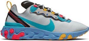 Nike  React Element 55 Teal Nebula Wolf Grey/Teal Nebula-Black-Red Orbit (CQ9705-002)