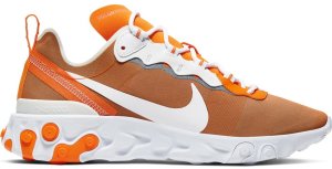 Nike React Element 55 Tennessee Bright Ceramic/White-Cool Grey-White (CK4850-800)