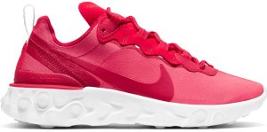 Nike  React Element 55 Valentines Day 2020 (W) University Red/White-Sail-Gym Red (CV2206-661)