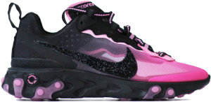 Nike  React Element 87 Sneakerroom Breast Cancer Awareness Swarovski Black/Pink (CQ4337-001)