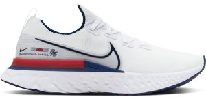 Nike  React Infinity Run Flyknit Blue Ribbon Sports White/Track Red-Blue Void (CW7597-100)