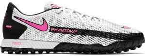 Nike  React Phantom GT Pro TF White Black Pink Blast White/Black-Pink Blast (CK8468-160)