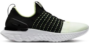 Nike  React Phantom Run Flyknit 2 Black Barely Volt (W) Black/Glacier Ice-White-Barely Volt (CJ0280-004)