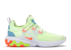 Nike  React Presto Barely Volt (GS) Barely Volt/Hyper Crimson-Blue Gaze-Volt-White (BQ4002 700)